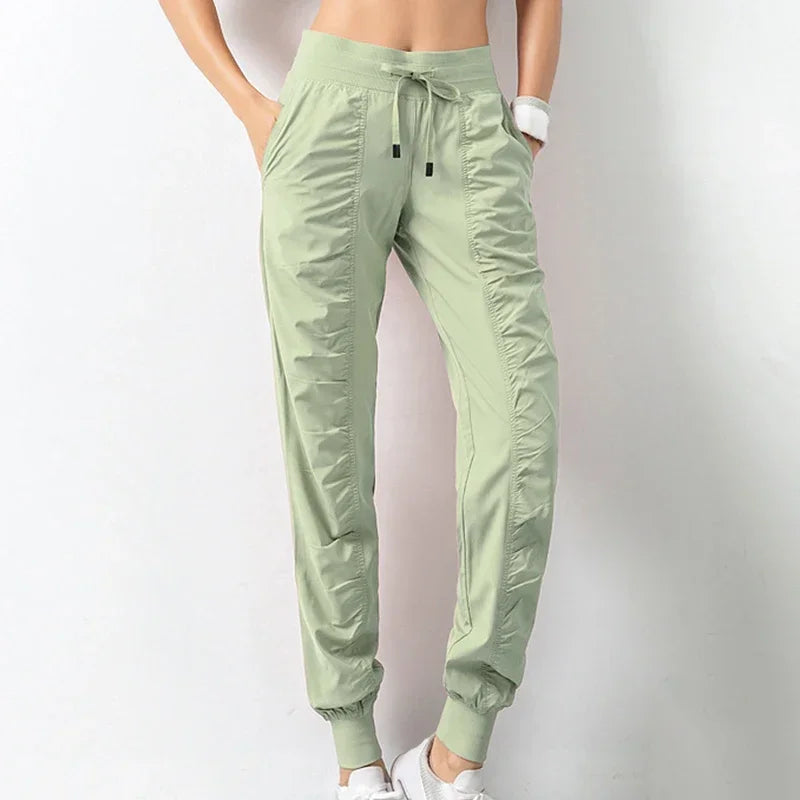 Pantalon de Jogging à Séchage Rapide et Cordon