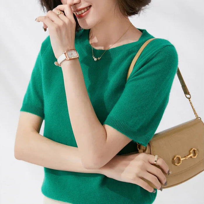 Top Classique Tricoté Femme – Plusieurs Couleurs