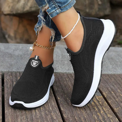 Baskets Femme Confort Respirant Sans Lacets