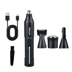 Tondeuse 4 en 1 Rechargeable – Nez, Barbe, Sourcils