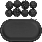 8x Boules Sensorielles Magnétiques en Silicone - Anti-Stress & Concentration
