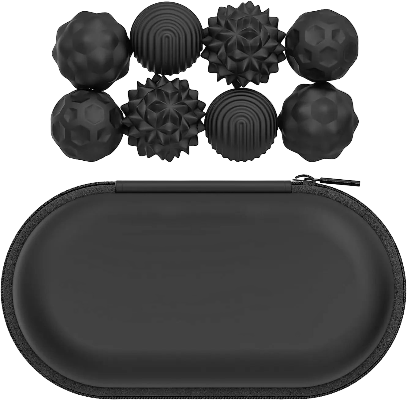 8x Boules Sensorielles Magnétiques en Silicone - Anti-Stress & Concentration