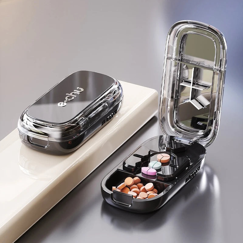 Coupe-Médicament 2/3/4 Parts Compact et Portable