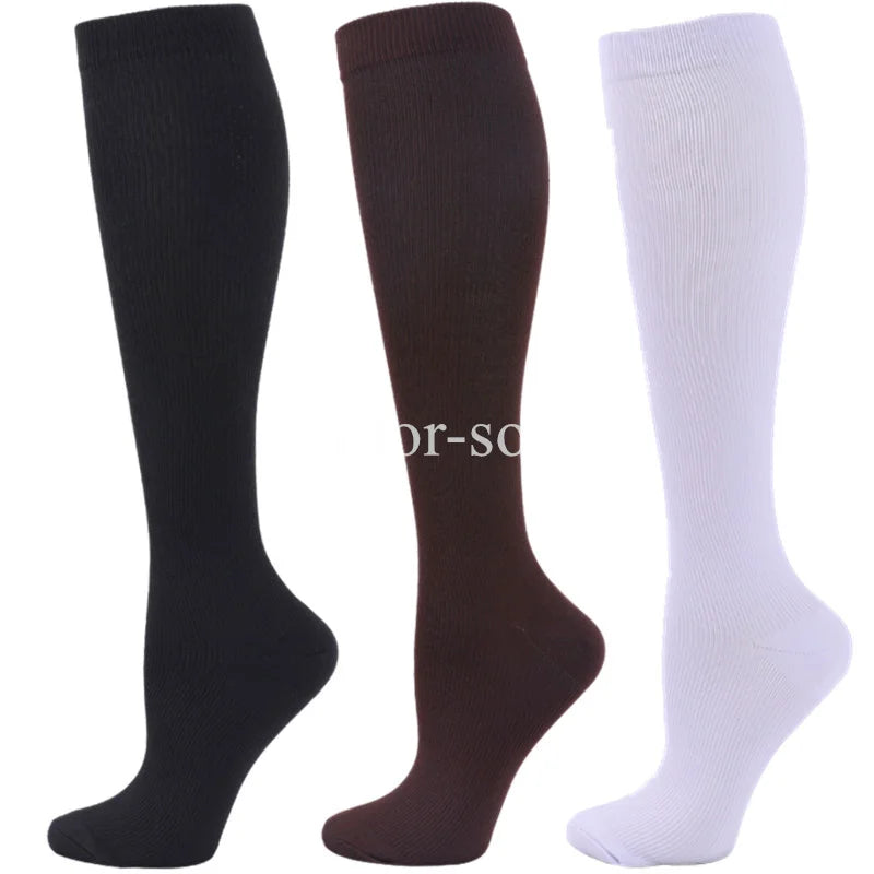 2 paires de Chaussettes de Compression – Circulation Améliorée + 1 paire OFFERTE