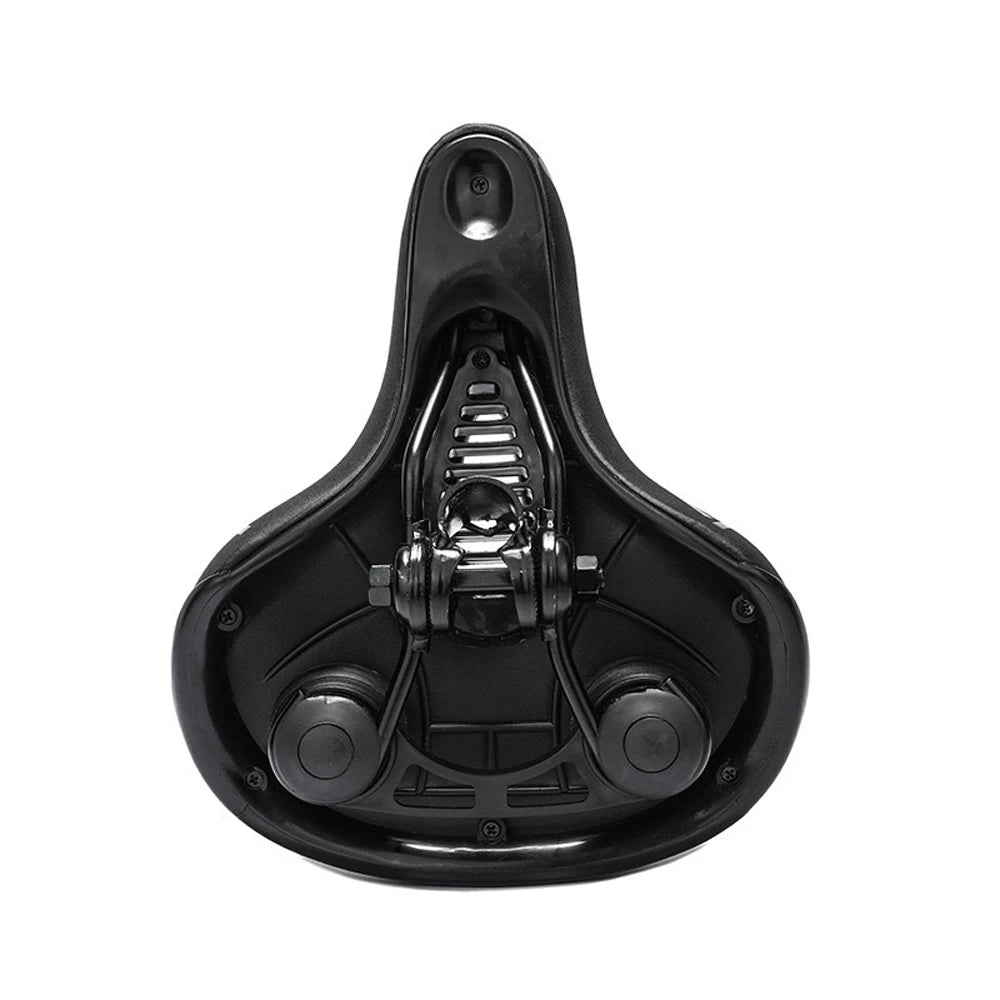 SALUTUYA Siège De Vélo En Cuir Synthétique Doux Et Imperméable - Selle Confortable Marron Pour Vélos De Route, Installation Ultra Facile