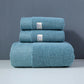 2 Serviettes de Bain Douces & Absorbantes en 100% Coton