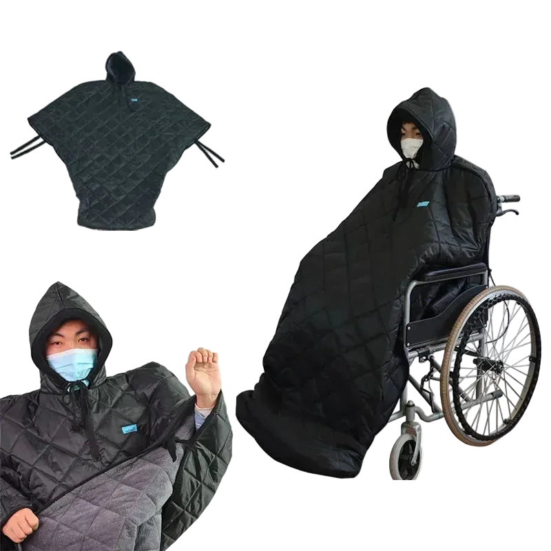 Couverture Coupe-Vent Hiver pour Fauteuil Roulant