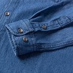 Chemise en Jean à Manches Longues Homme