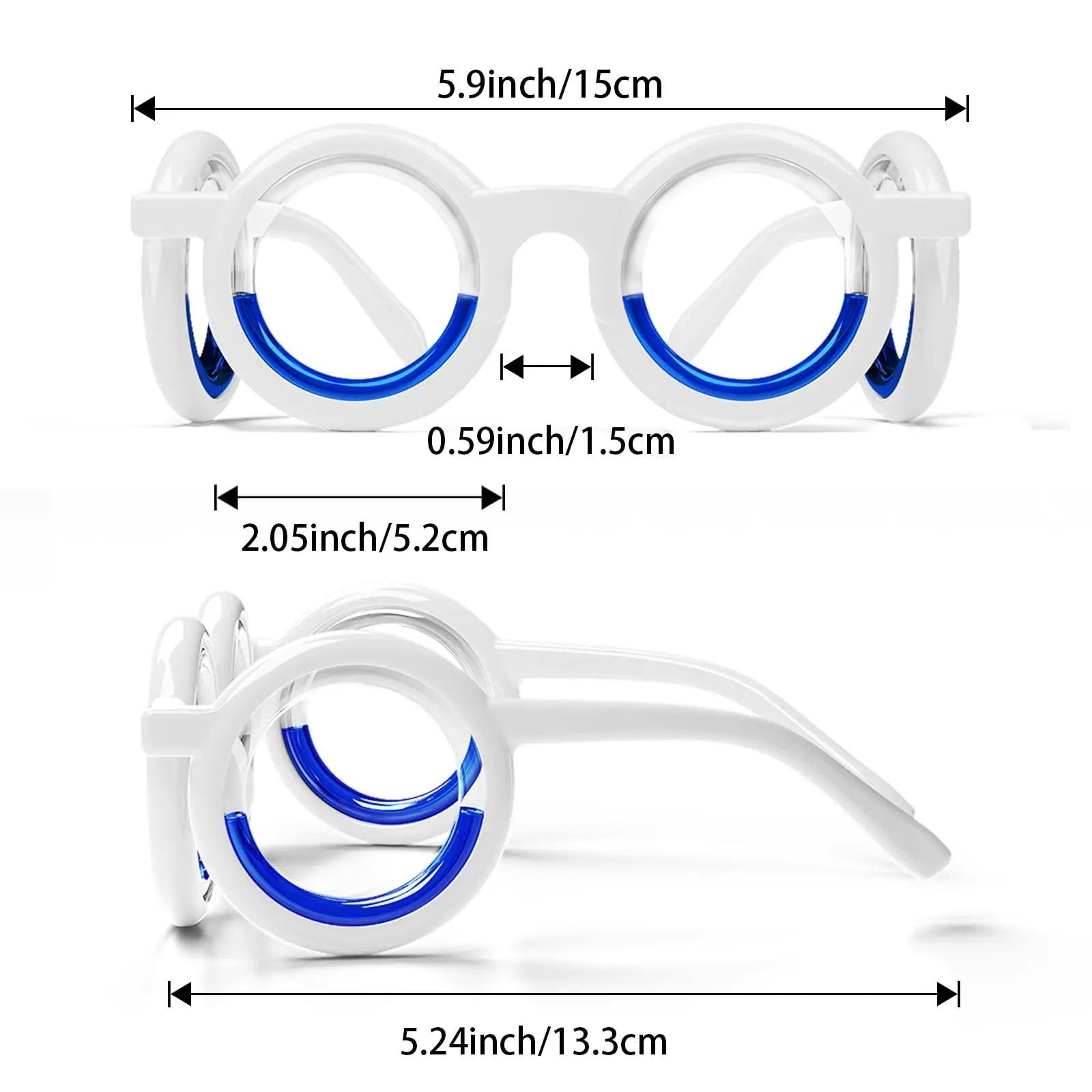 Lunettes Anti-Mal des Transports Sans Lentilles – Design à Liquide pour Adultes et Enfants