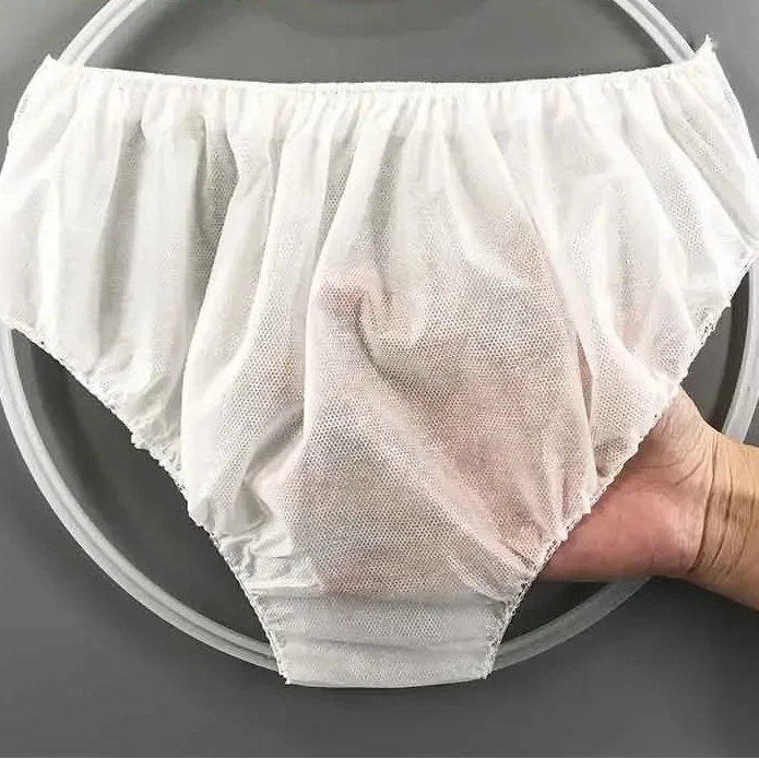 Lot de 50 Sous-Vêtements Jetables Hygiéniques pour Voyage & Spa