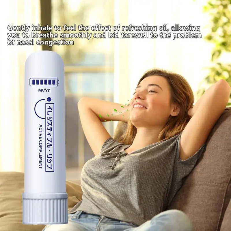 Stick Inhalateur Anti-Congestion Nasale Menthe Poivrée - Respiration Libérée