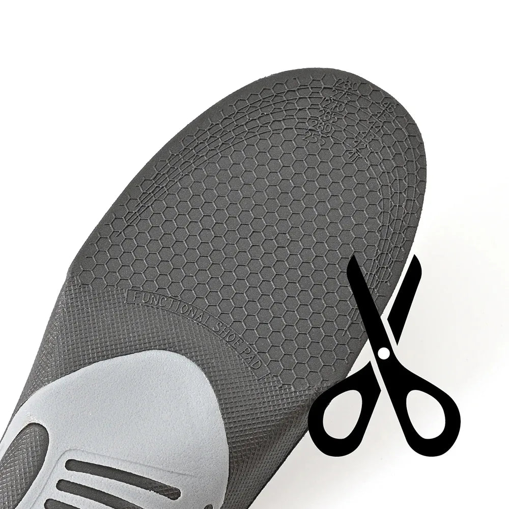 Semelles Orthopédiques Gel 3D Soutien Intégral