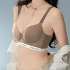Soutien-gorge en Soie Glacée Sans Couture Effet Push Up