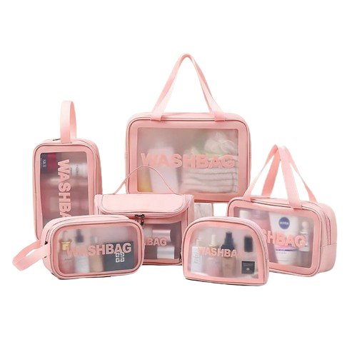 Ensemble de trousses de toilettes - Petite et grande capacité