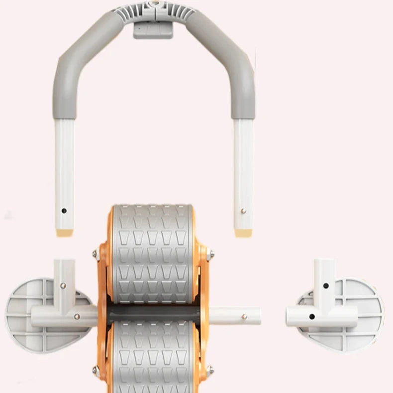 Roue abdominale à rebond automatique avec compteur d'affichage