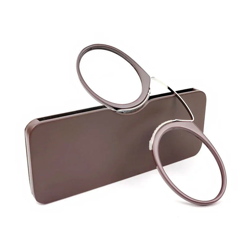 Lunettes de Vue SLIM Sans Branches Pince-Nez - Étui OFFERT