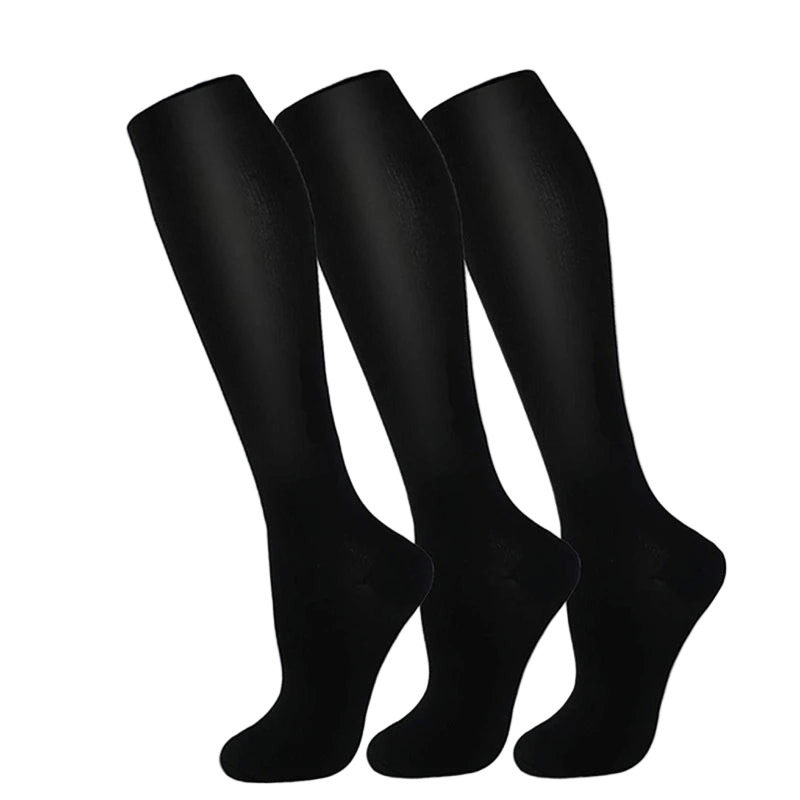 2 paires de Chaussettes de Compression – Circulation Améliorée + 1 paire OFFERTE