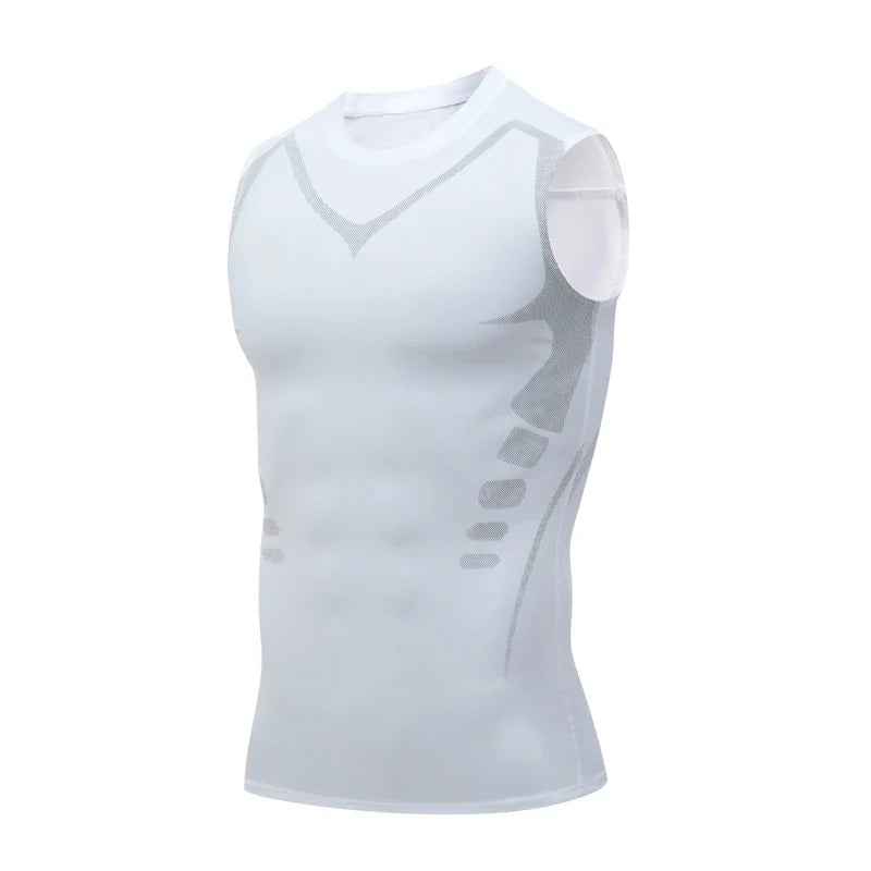 Blanc & Gris / 3XL,Blanc & Gris / 4XL,Blanc & Gris / S,Blanc & Gris / XXL,Blanc & Gris / M,Blanc & Gris / XL,Blanc & Gris / XS,Blanc & Gris / L