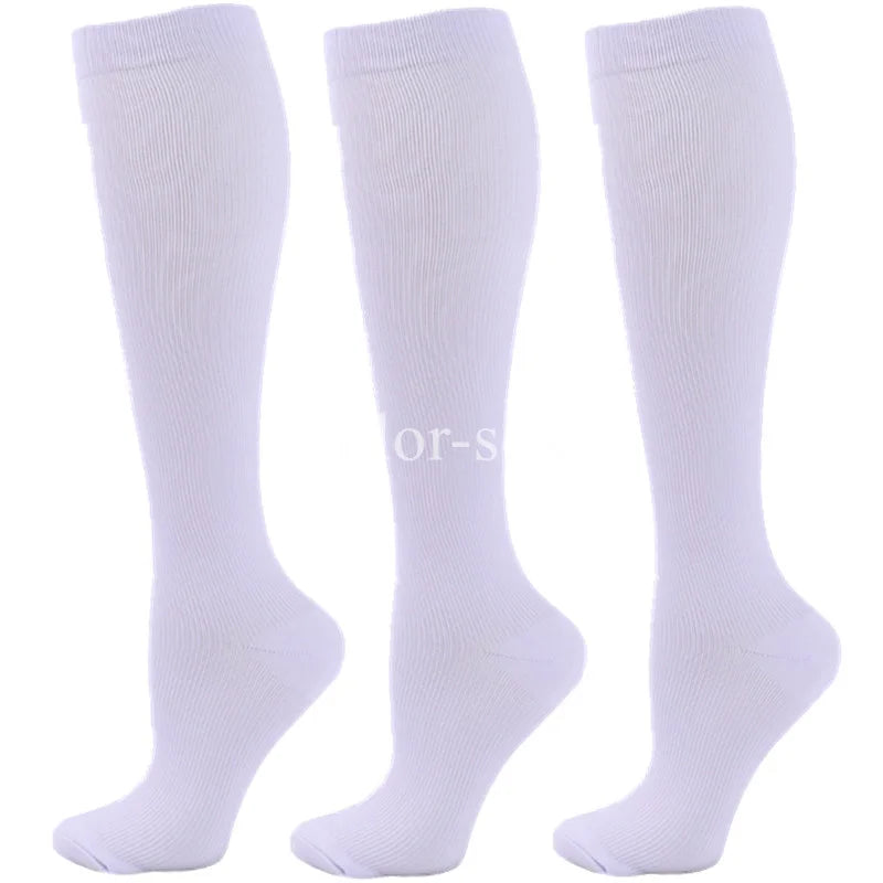 2 paires de Chaussettes de Compression – Circulation Améliorée + 1 paire OFFERTE