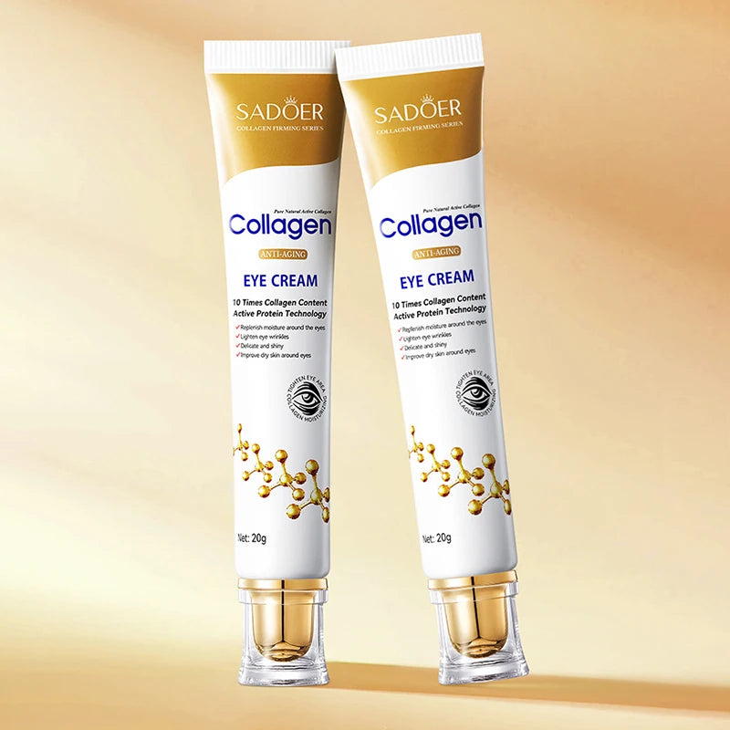 Crème pour les Yeux Anti-cernes au Collagène