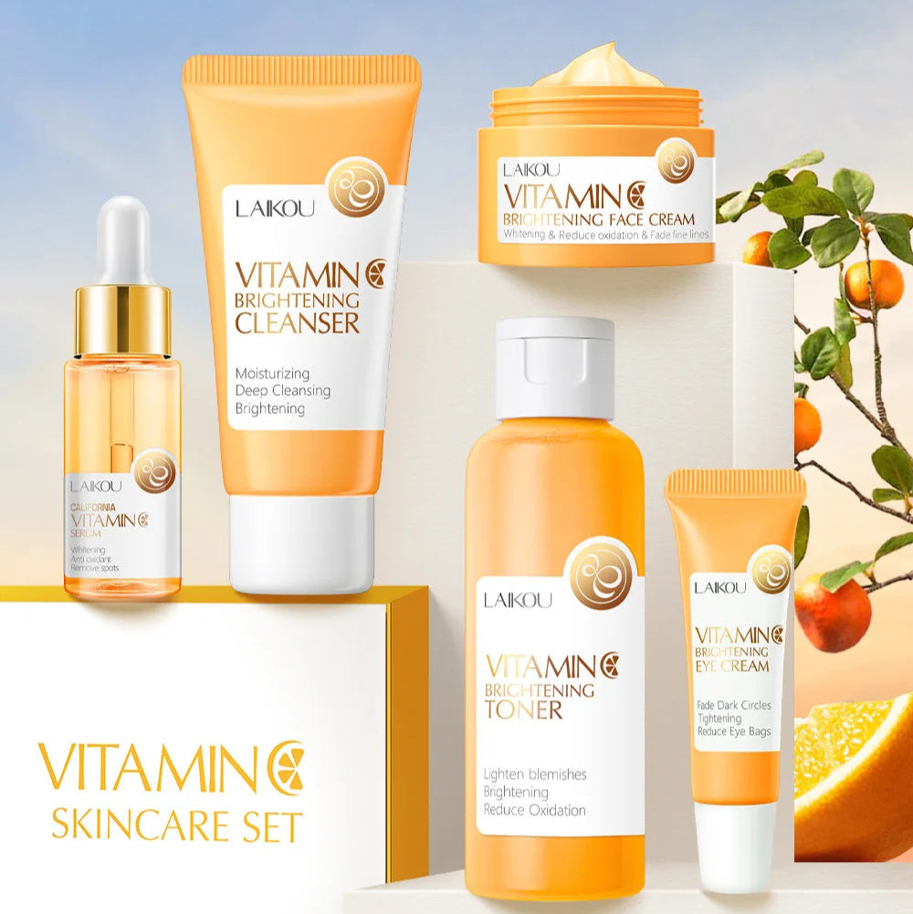 Coffret Soin Complet 5PCS à la Vitamine C