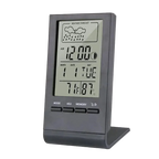 Station Météo d'Intérieur Numérique - Thermomètre, Hygromètre, Horloge & Date