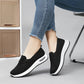 Ballerines en Maille à Faux Lacets Respirantes, Légères & Antidérapantes