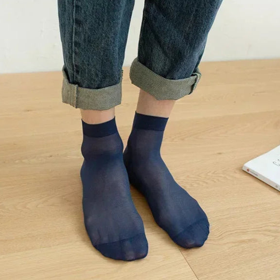 20x Chaussettes en Fibre de Bambou Ultra-Fines douces et respirantes