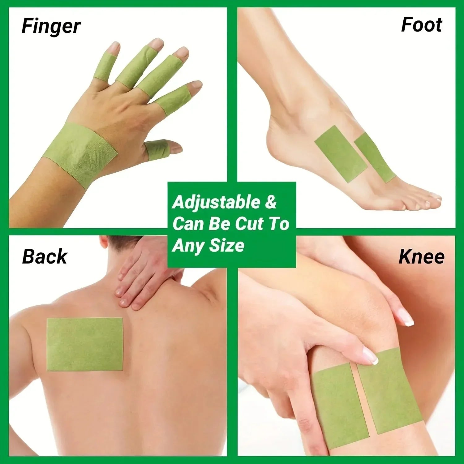 12x Patchs auto-chauffants anti-douleurs articulaires et musculaires