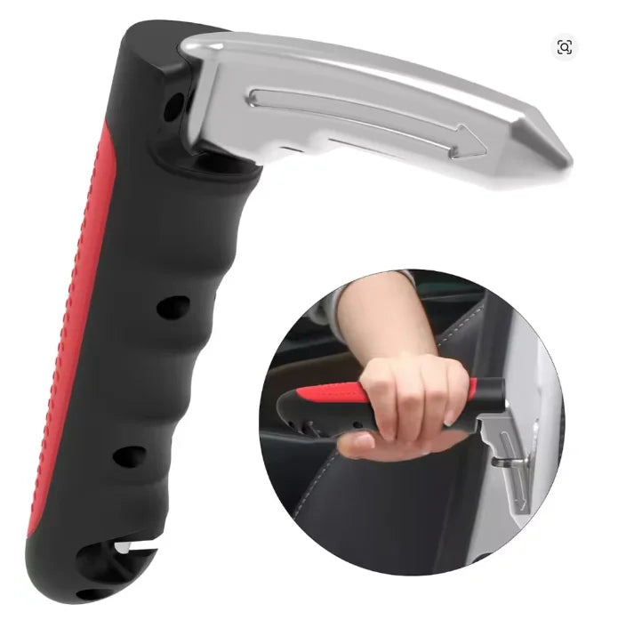 Poignée 2 en 1 Appui pour Personnes Âgées pour Voiture - Brise Vitre