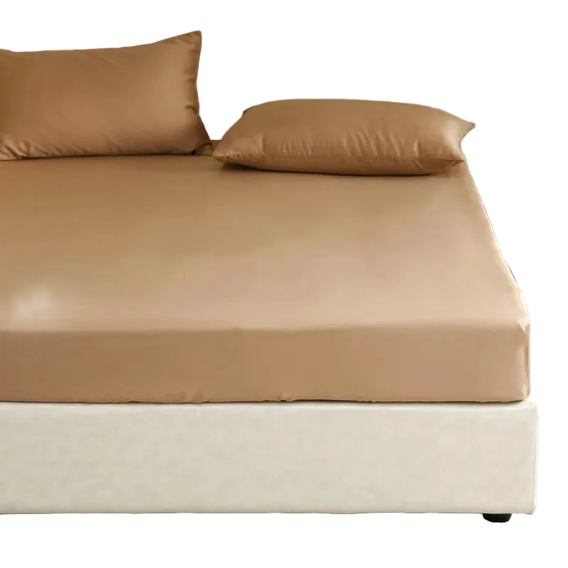 Drap Housse Luxueuse en Soie de Mûrier - 14 Tailles