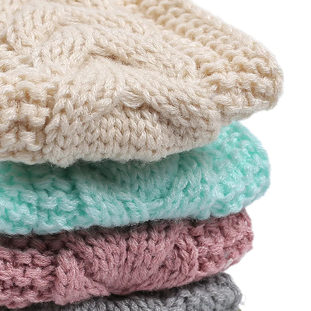 Bandeau KeepWarm Torsadé Doublure Fausse Fourrure Chaude