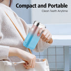 Irrigateur Buccal Portable Sans Fil & Rechargeable – 3 Modes, 1500 Pulsations/min + Réservoir 180ML)