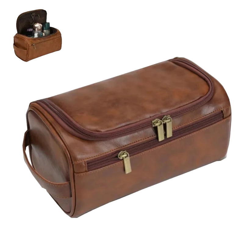 Trousse de Toilette Suspendue – Style Vintage & Pratique