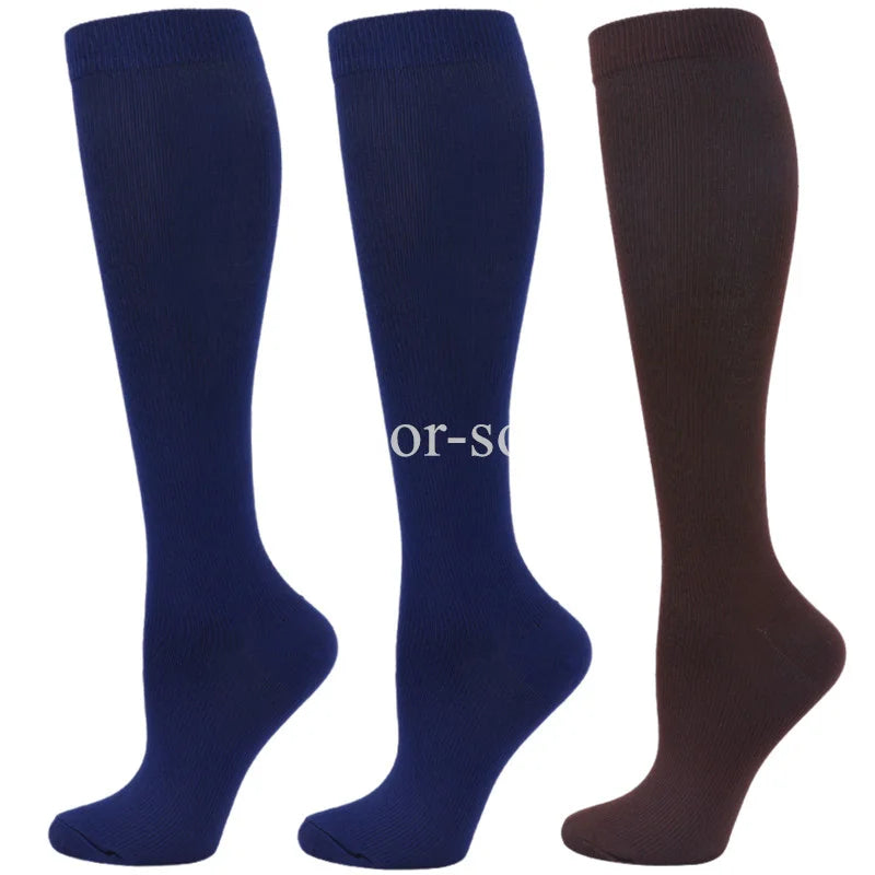 2 paires de Chaussettes de Compression – Circulation Améliorée + 1 paire OFFERTE