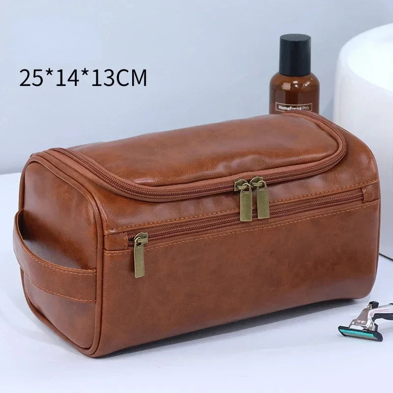 Trousse de Toilette Suspendue – Style Vintage & Pratique