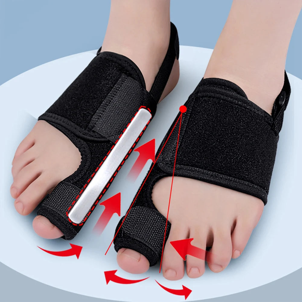 Attelle Hallux Valgus Réglable avec Barre Métallique