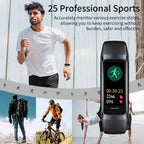 Montre Connectée AMOLED – Smartwatch Étanche avec Suivi Sport et Fréquence Cardiaque
