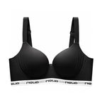 Soutien-gorge en Soie Glacée Sans Couture Effet Push Up