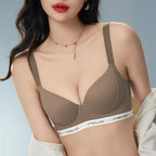 Soutien-gorge en Soie Glacée Sans Couture Effet Push Up