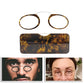 Lunettes de Vue SLIM Sans Branches Pince-Nez - Étui OFFERT