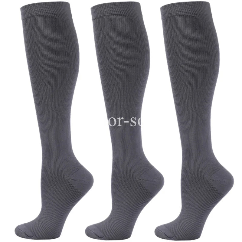 2 paires de Chaussettes de Compression – Circulation Améliorée + 1 paire OFFERTE