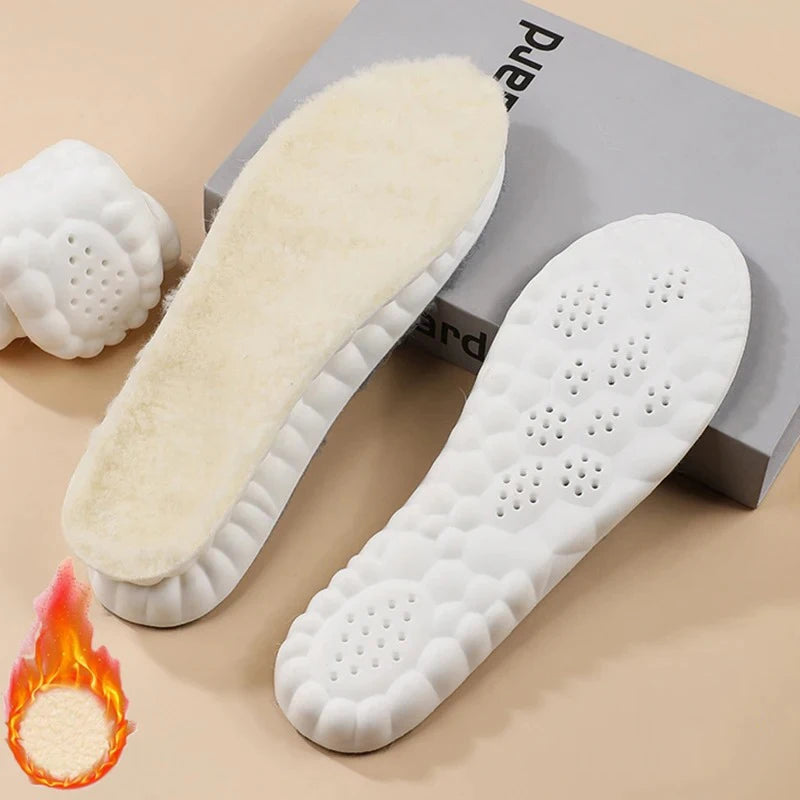 Semelles Orthopédiques 4D & Thermiques en Laine