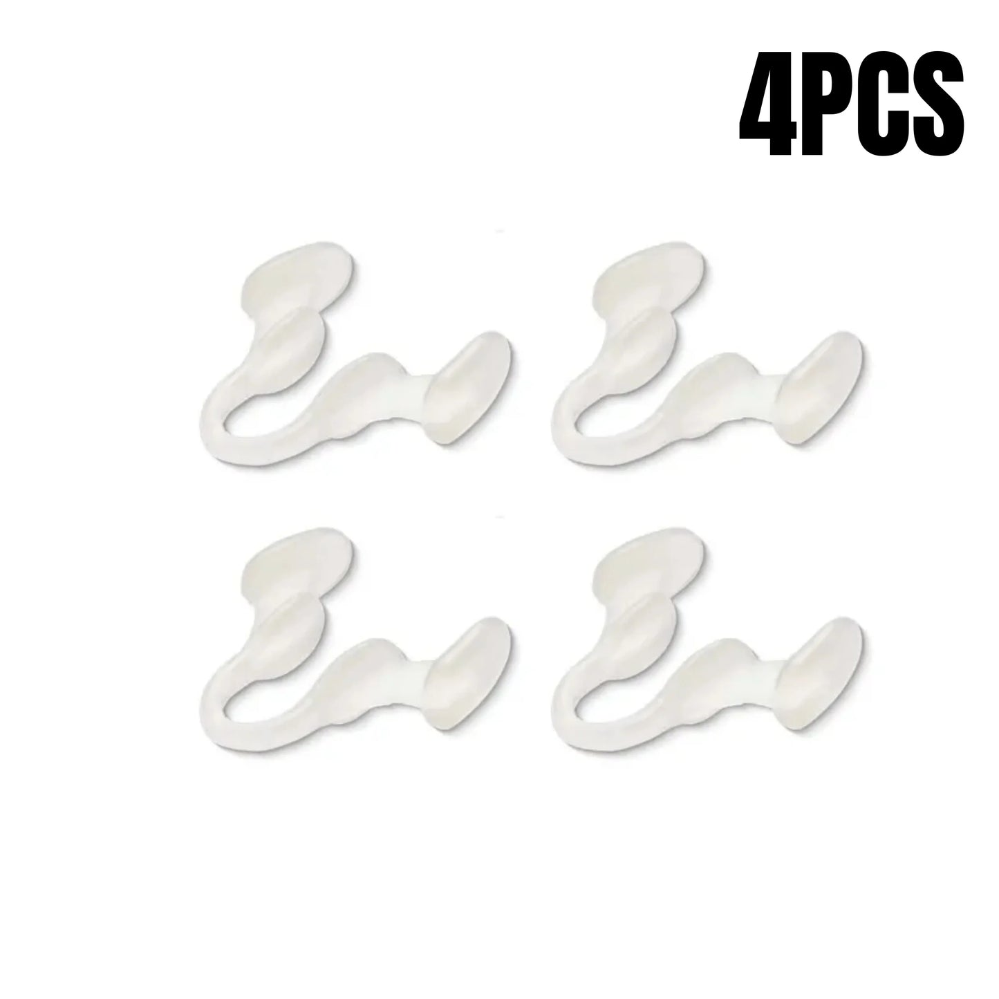 Lot de 4 Pince-Nez Anti-Ronflement - Sommeil de Qualité