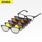 Lunettes 6 en 1 Polarisées à Clip Magnétique