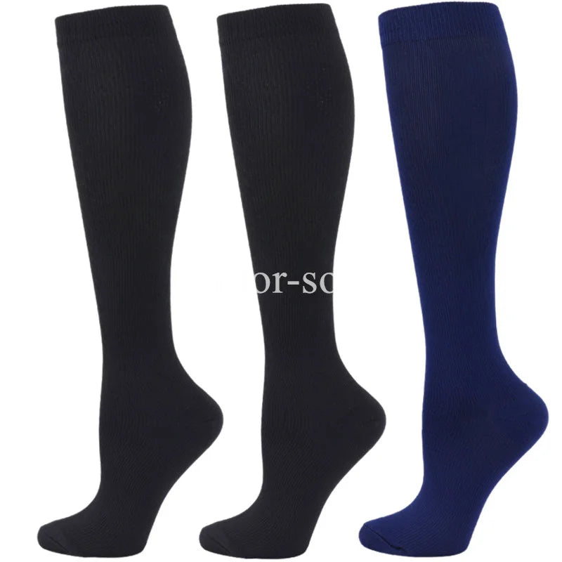 2 paires de Chaussettes de Compression – Circulation Améliorée + 1 paire OFFERTE