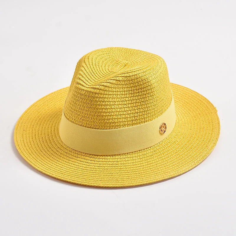 Chapeau d'été en Paille - Protection UV