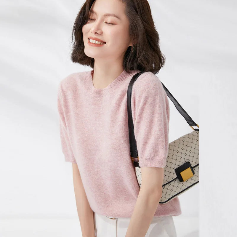 Top Classique Tricoté Femme – Plusieurs Couleurs