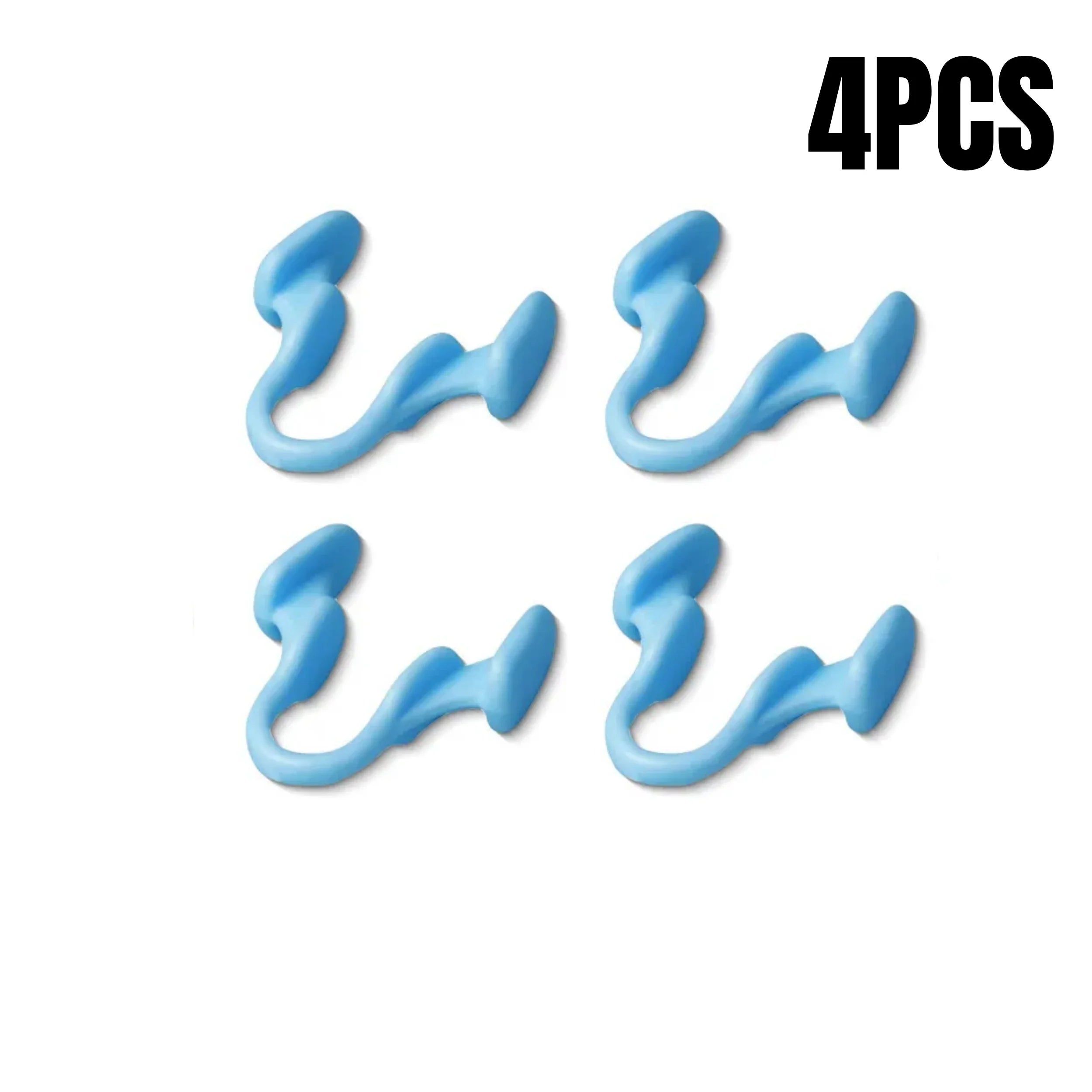 Lot de 4 Pince-Nez Anti-Ronflement - Sommeil de Qualité