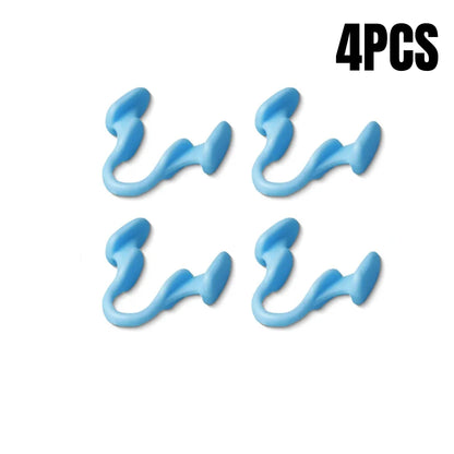 Lot de 4 Pince-Nez Anti-Ronflement - Sommeil de Qualité